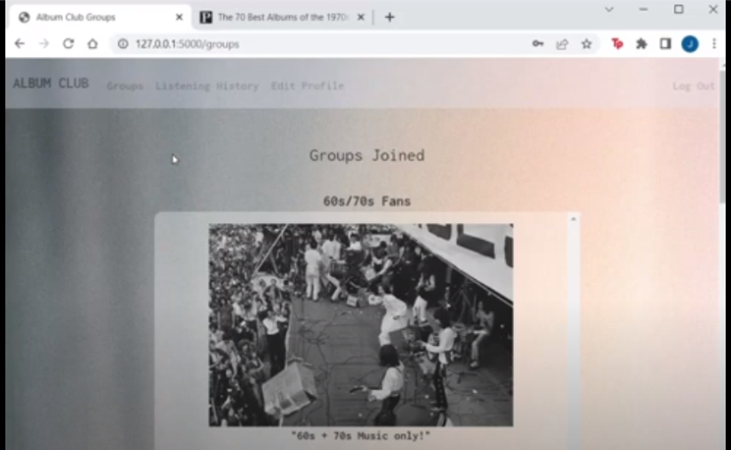 Example of project