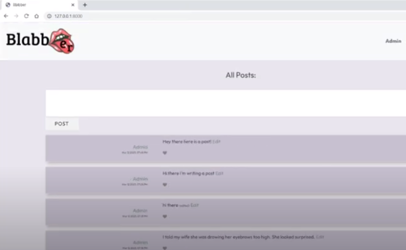 Example of project